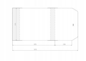 Okładka regulowana 280x520mm (50szt)
