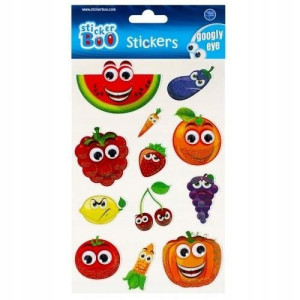 Naklejki Sticker BOO Owoce