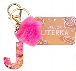 Brelok literka J