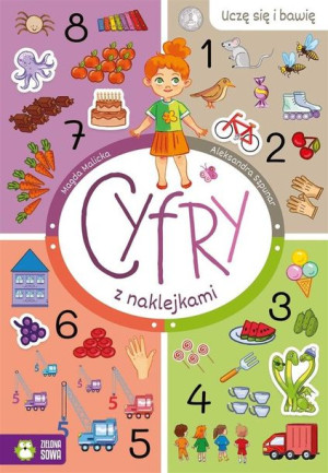 Uczę się i bawię. Cyfry z naklejkami Magda Malicka