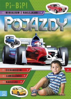Pojazdy. Pi-bip! Minialbum z naklejkami Agnieszka