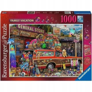 Puzzle 1000 Rodzinne wakacje Ravensburger