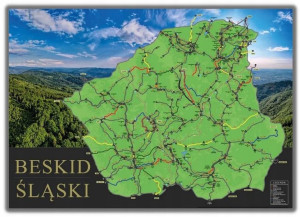 Mapa Zdrapka - Beskid Śląski praca zbiorowa