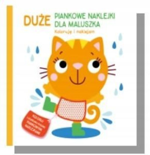 Duże piankowe naklejki Kotek praca zbiorowa