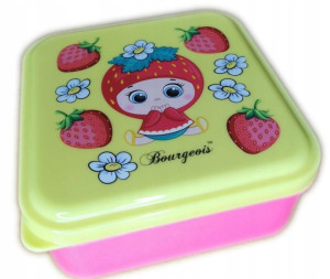 Śniadaniówka 490ml Truskawki Lunch box FRESH