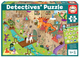 Puzzle detektywistyczne 50 Zamek G3