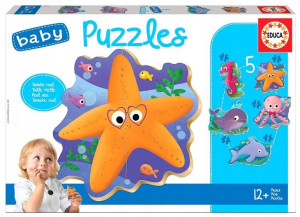 Puzzle 2-4 Morskie stworzenia G3