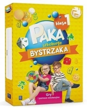 Paka szkolnego bystrzaka SP 1 Gry i pomoce edu. pr