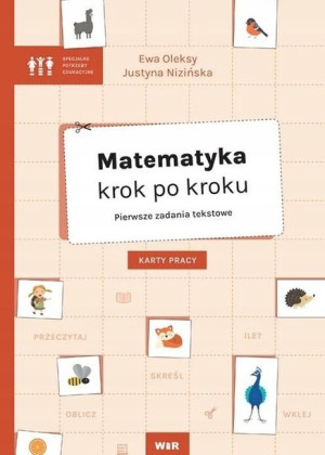 Matematyka krok po kroku. Pierwsze zad. tekstowe