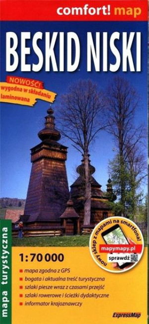 Comfort! map Beskid Niski 1:70 000