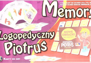 Logopedyczny Piotruś. Memory zestaw 3