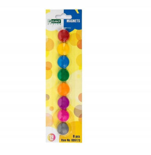 Magnesy 20 mm 8 sztuk D.RECT