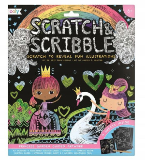 Zdrapywanki Scratch & Scribble Ogród Księżnicz