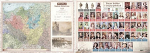 Mapa Polski A2 Laminowana Regiony Hist. ART-MAP