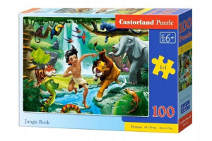 Puzzle 100 Jungle Book CASTOR