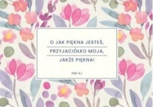 Magnes na lodówkę - o jak piękna jesteś