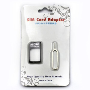 Adapter Karty Sim - Micro Sim + Narzędzie