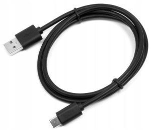 Kabel USB 2.0 USB Typ-C do telefonu 1m czarny