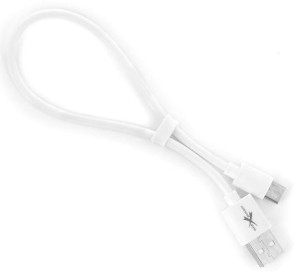 Krótki Biały Przewód USB TYP-C 30cm