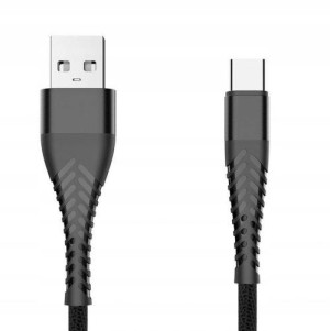 Wzmocniony Kabel Pleciony Spider USB Typ-C 1m