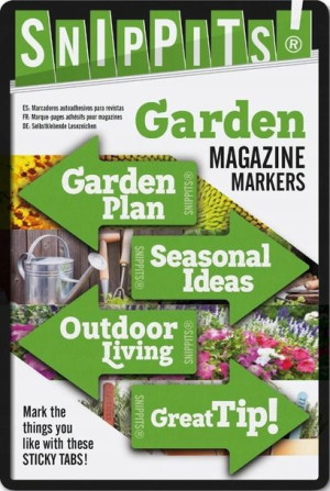 Snippits! Garden znaczniki ogród samoprzylepne