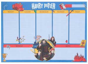 Planer Tygodniowy A4 Harry Potter