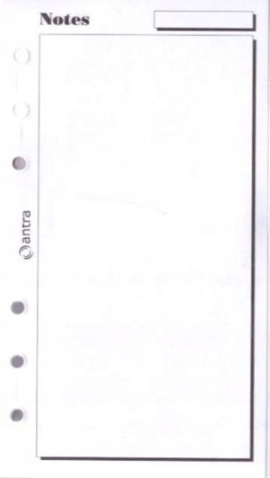 Wkład do organizera ST Notes ANTRA
