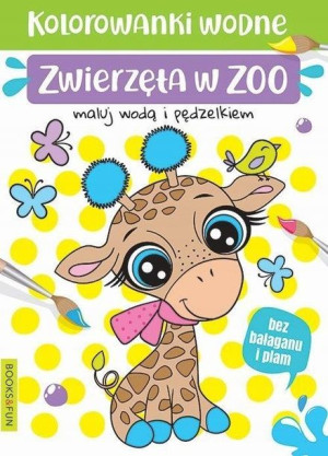 Kolorowanki wodne - Zwierzęta w ZOO
