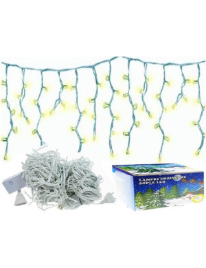 Lampki Sople Zewnętrzne Kurtyna Girlanda Świąteczna 300 Led 8,3m