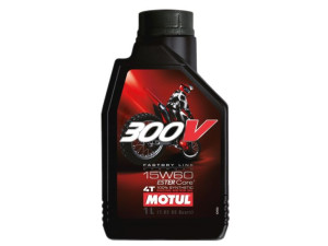 Olej silnikowy Motul 300V FACTORY LINE 15W60 4T - 1L