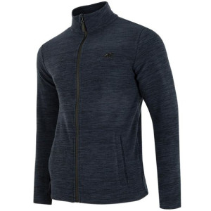 Bluza polarowa męska 4f ciemny granat melanż h4z22 plm350 30m