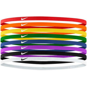 Opaski na głowę nike skinny 8szt n0002547950os