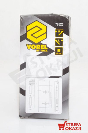 Vorel Zamek Wpuszczany Łazienkowy 60mm 78525