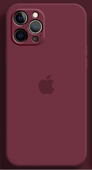 Plecki Apple do iPhone 13 Pro bordowy