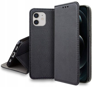 Etui z klapką iPhone 12 Mini czarny