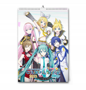 Kalendarz Vocaloid 2023 A3 anime Hatsune Miku