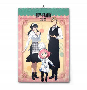 Kalendarz Spy x Family 2023 A4 anime