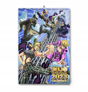 Kalendarz JoJo's Bizarre Adventure 2023 A4 anime