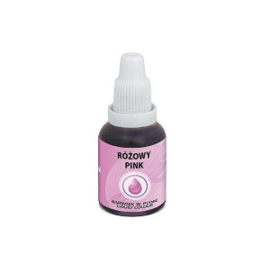 Barwnik Spożywczy W Płynie - Różowy - 20ml