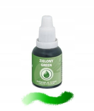 Barwnik Spożywczy W Płynie - Zielony - 20ml