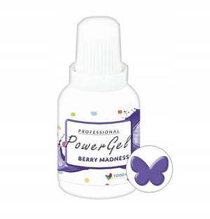 BARWNIK SPOŻYWCZY ŻEL Berry Madness JAGODOWY 20g