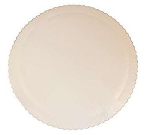 Biały Podkład Pod Tort Ciasto - Sztywny - 34 Cm B