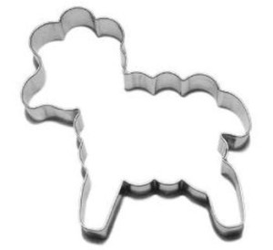 FOREMKA METALOWA DO PIERNIKÓW CIASTEK owieczka 4,7 cm
