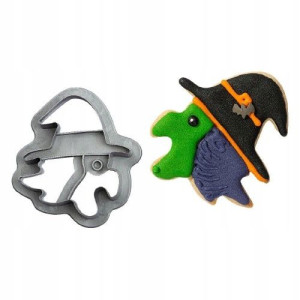 FOREMKA PLASTIKOWA Decora Halloween Czarownica 8cm