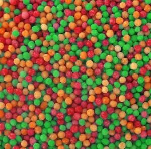 Maczek Cukrowy Owocowy - Mix 7 - 50g