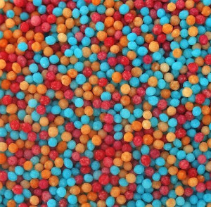 Maczek Cukrowy Owocowy - Mix 8 - 50g