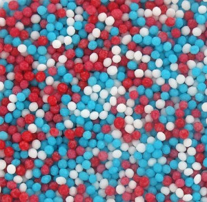 Maczek Cukrowy Owocowy - Mix 9 - 50g
