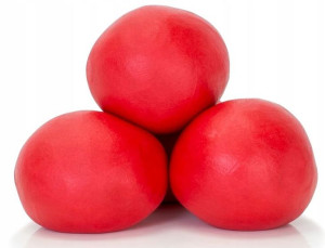 Masa Cukrowa Lukier Plastyczny - Czerwona 1kg Emi