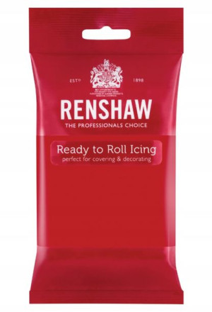 MASA CUKROWA LUKIER Renshaw Czerwony 250g