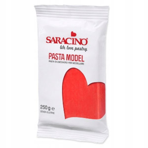 MASA DO MODELOWANIA Figurek Saracino czerwona 250g